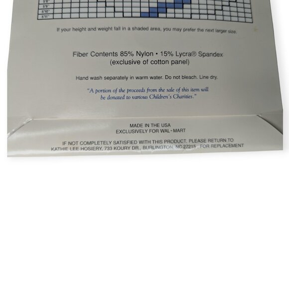 Kathie Lee Collection Silky Sheer Control Top Pantyhose Oatmeal Plus Size - Picture 10 of 10